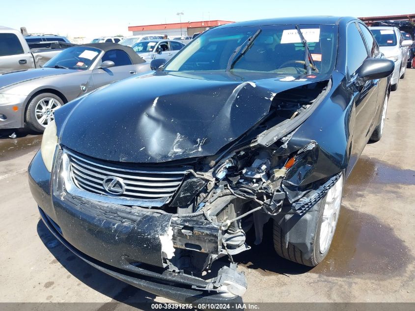 2008 Lexus Es 350 VIN: JTHBJ46G782230618 Lot: 39391275
