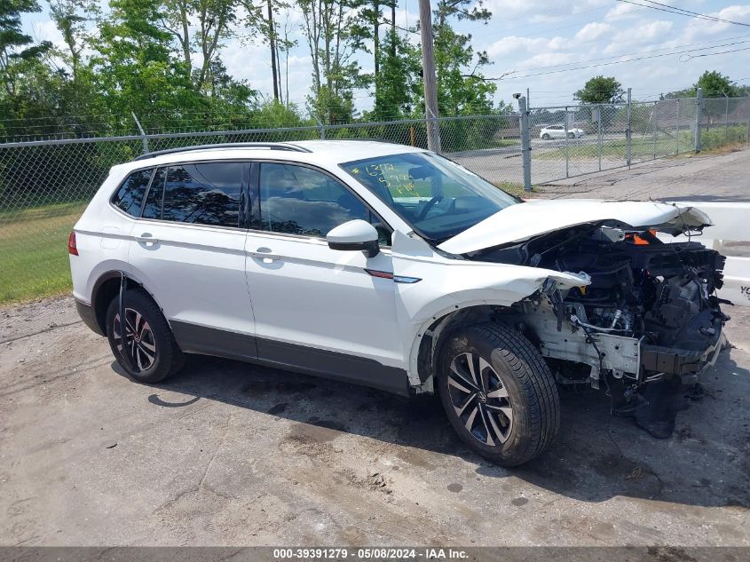 2022 Volkswagen Tiguan 2.0T S VIN: 3VV1B7AX3NM120397 Lot: 39391279