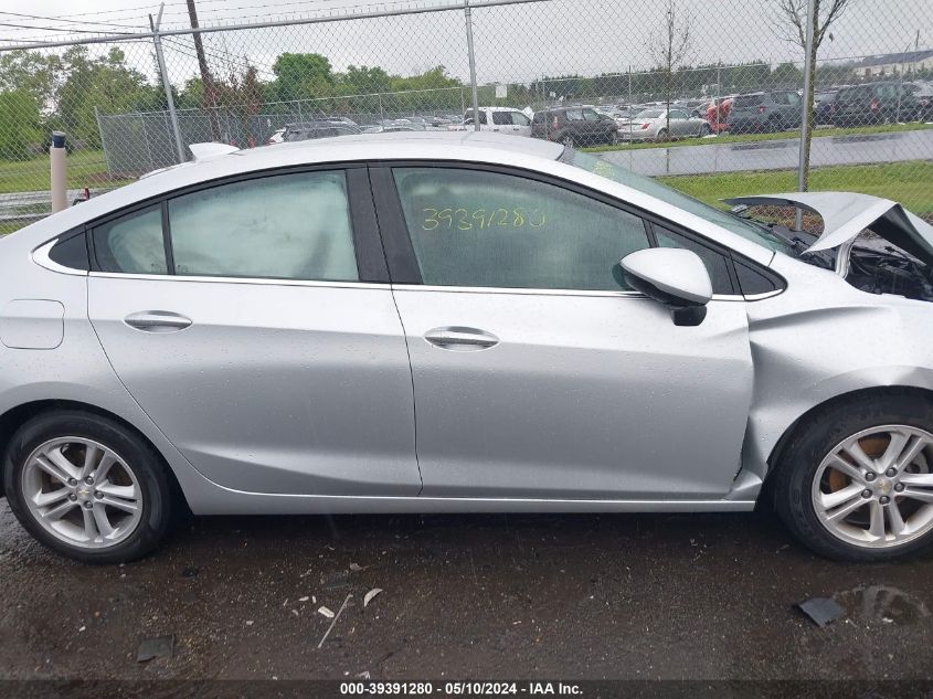 2017 Chevrolet Cruze Lt Auto VIN: 1G1BE5SM0H7165727 Lot: 39391280