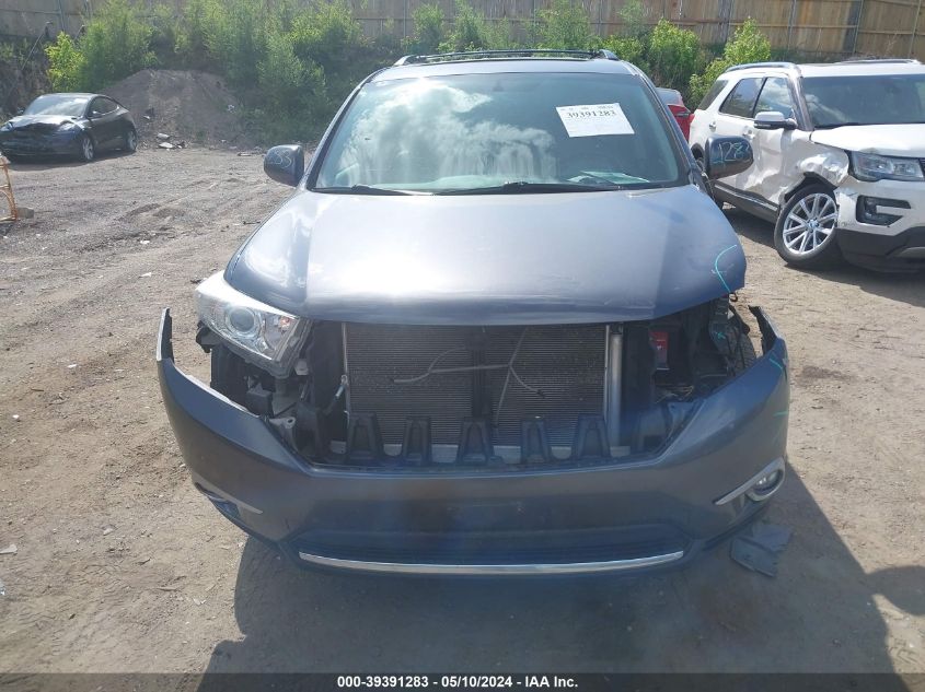 2012 Toyota Highlander Se V6 VIN: 5TDBK3EH8CS118043 Lot: 39391283