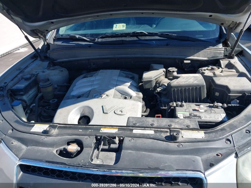 2007 Hyundai Santa Fe Limited/Se VIN: 5NMSH73E97H041366 Lot: 39391286