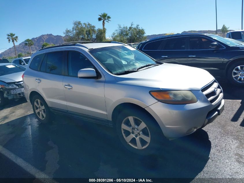 2007 Hyundai Santa Fe Limited/Se VIN: 5NMSH73E97H041366 Lot: 39391286