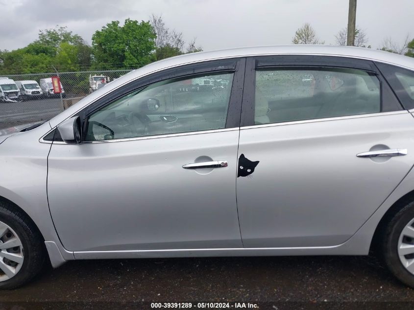 2013 Nissan Sentra Sv VIN: 3N1AB7APXDL752772 Lot: 39391289