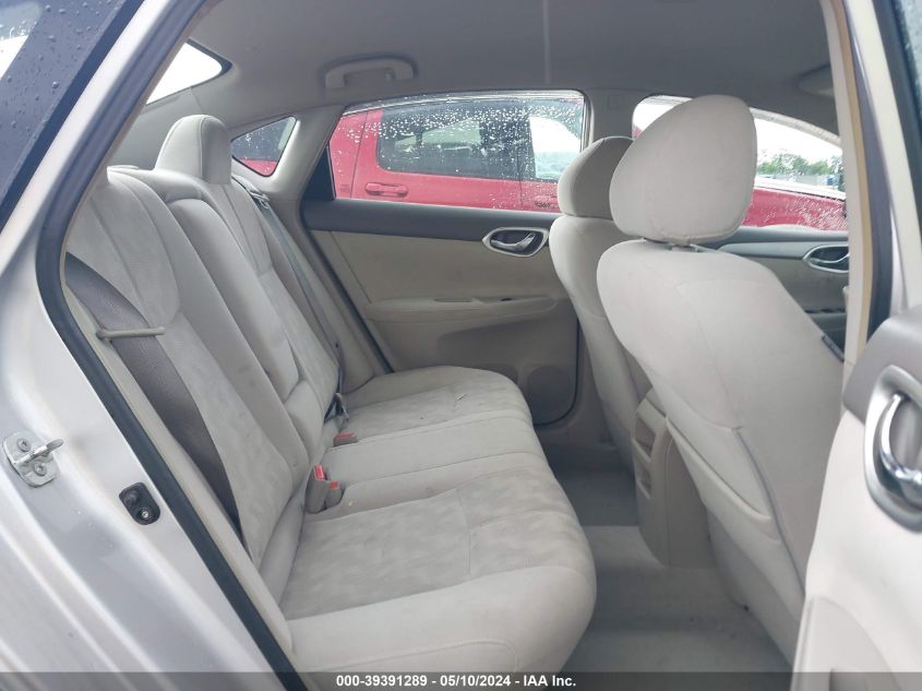 2013 Nissan Sentra Sv VIN: 3N1AB7APXDL752772 Lot: 39391289