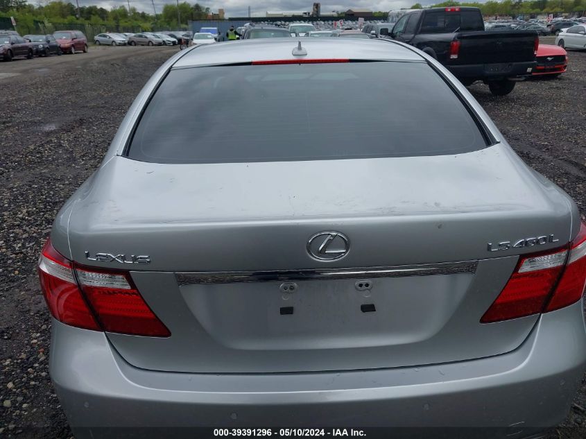 2007 Lexus Ls 460 L VIN: JTHGL46F475012933 Lot: 39391296