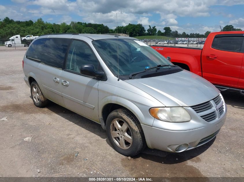 2007 Dodge Grand Caravan Sxt VIN: 2D4GP44L97R188123 Lot: 39391301