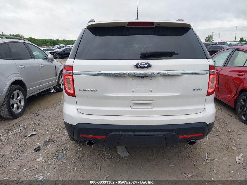 2014 Ford Explorer Limited VIN: 1FM5K8F87EGB16804 Lot: 39391302