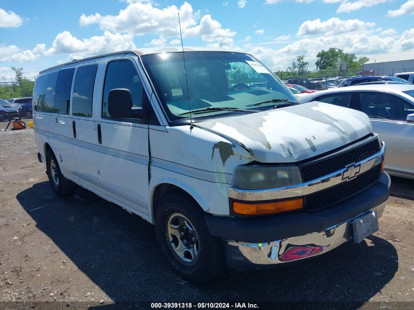 2003 Chevrolet Express Upfitter VIN: 1GBFG15T831189238 Lot: 39391318