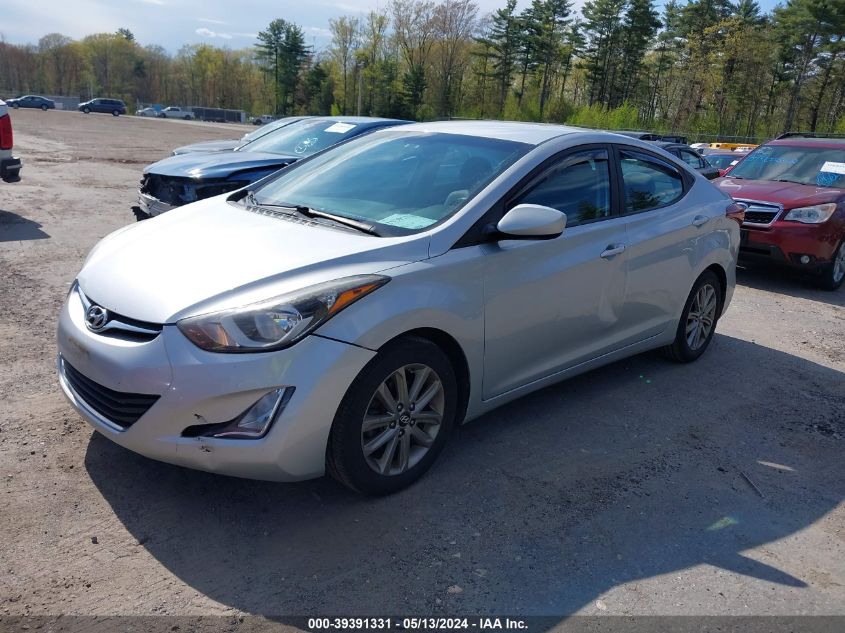 2014 HYUNDAI ELANTRA SE - 5NPDH4AE0EH490042