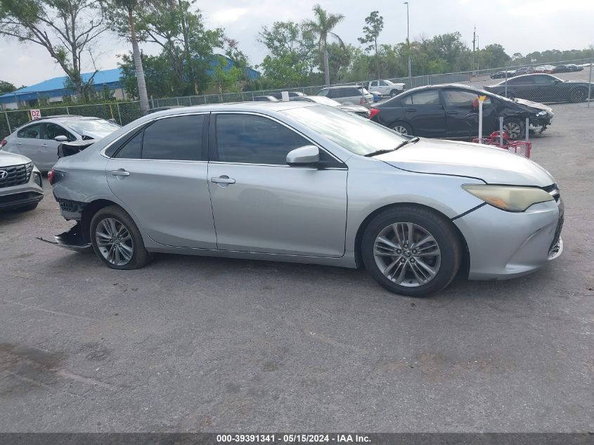 2016 Toyota Camry Se VIN: 4T1BF1FK1GU159758 Lot: 39391341