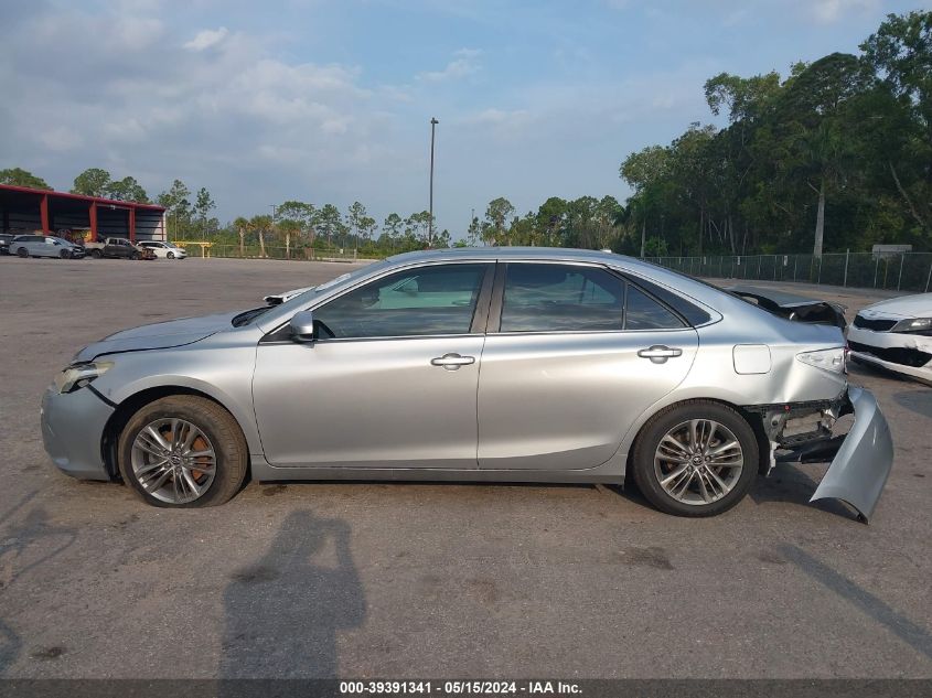 2016 Toyota Camry Se VIN: 4T1BF1FK1GU159758 Lot: 39391341