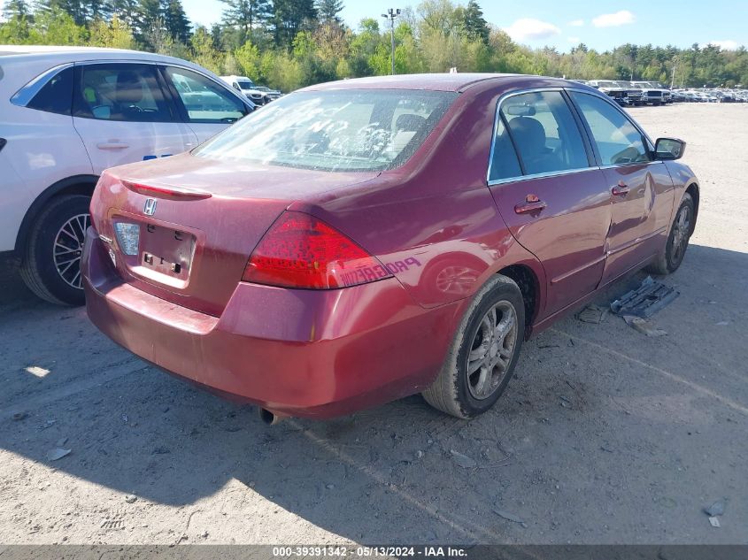 2006 Honda Accord 2.4 Ex VIN: 1HGCM56716A124608 Lot: 39391342