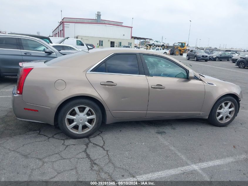 2008 Cadillac Cts Standard VIN: 1G6DF577680132145 Lot: 39391345