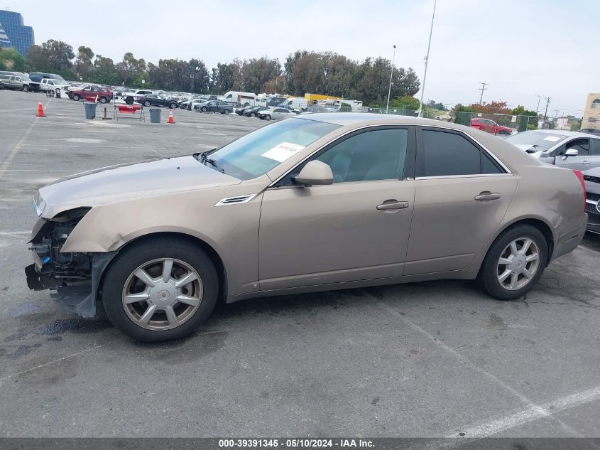 2008 Cadillac Cts Standard VIN: 1G6DF577680132145 Lot: 39391345