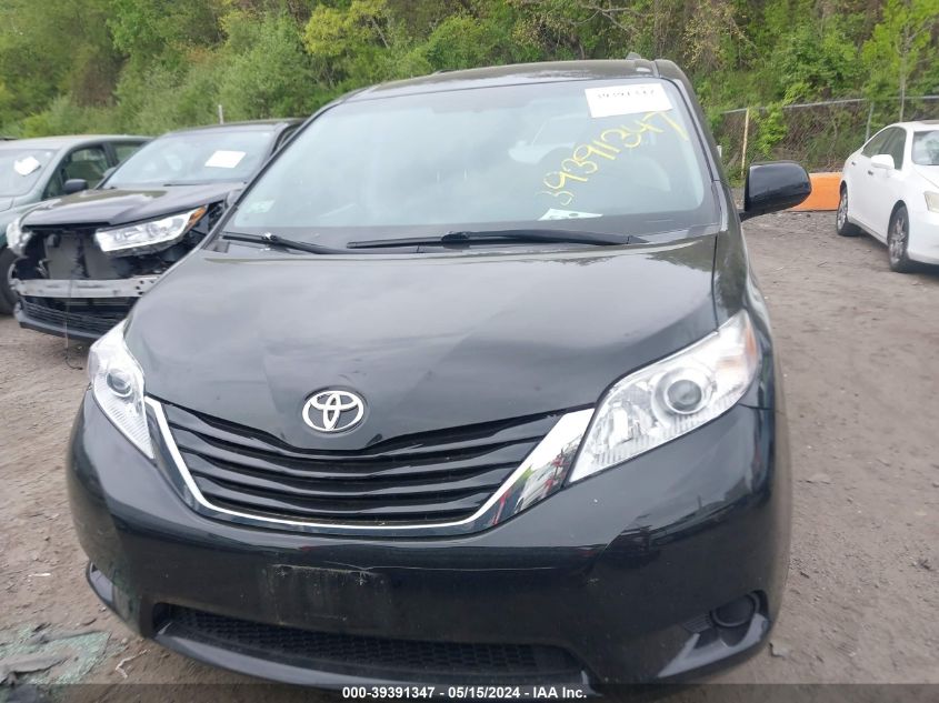 2017 Toyota Sienna Le 7 Passenger VIN: 5TDJZ3DCXHS186347 Lot: 39391347