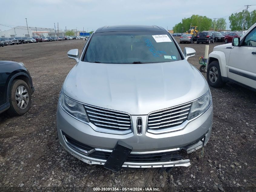 2016 Lincoln Mkx Reserve VIN: 2LMTJ8LR4GBL53319 Lot: 39391354