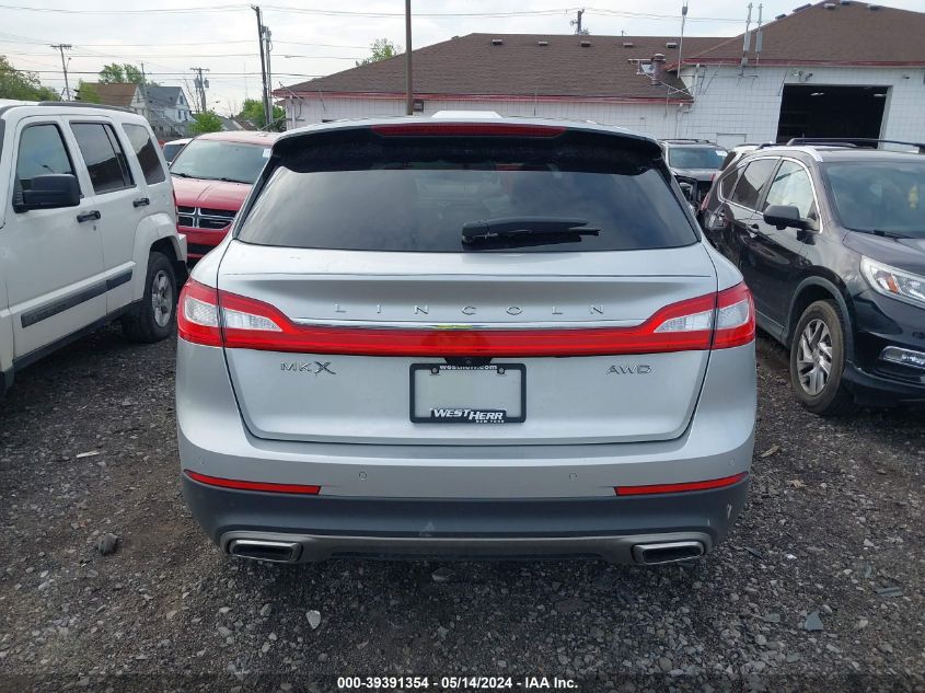 2016 Lincoln Mkx Reserve VIN: 2LMTJ8LR4GBL53319 Lot: 39391354
