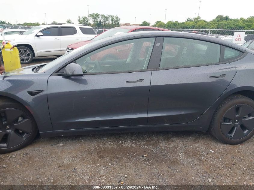 2023 TESLA MODEL 3 REAR-WHEEL DRIVE - 5YJ3E1EA4PF702078