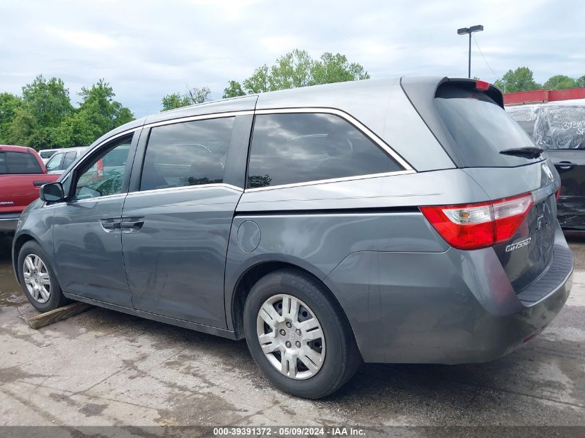 2011 Honda Odyssey Lx VIN: 5FNRL5H27BB065093 Lot: 39391372