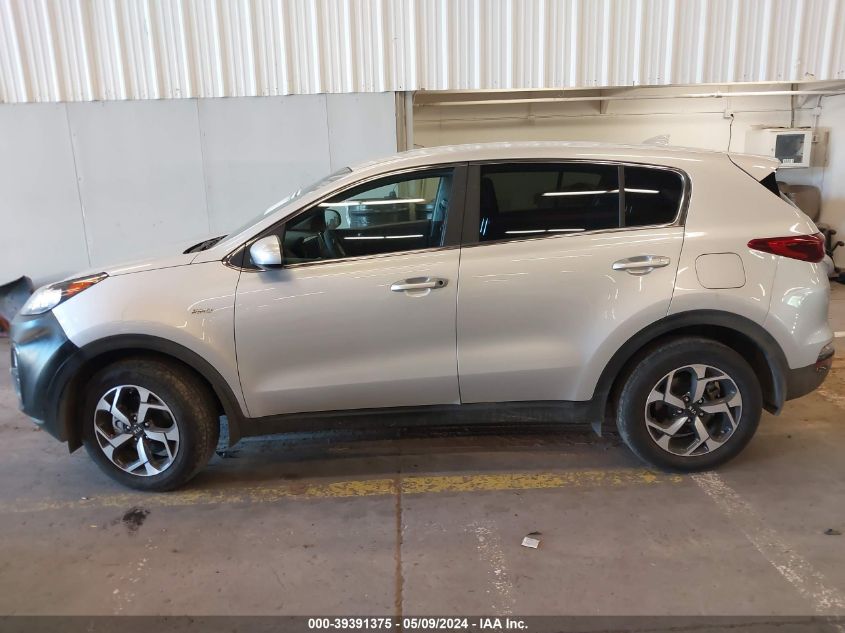 2022 Kia Sportage Lx VIN: KNDPMCAC5N7961267 Lot: 39391375