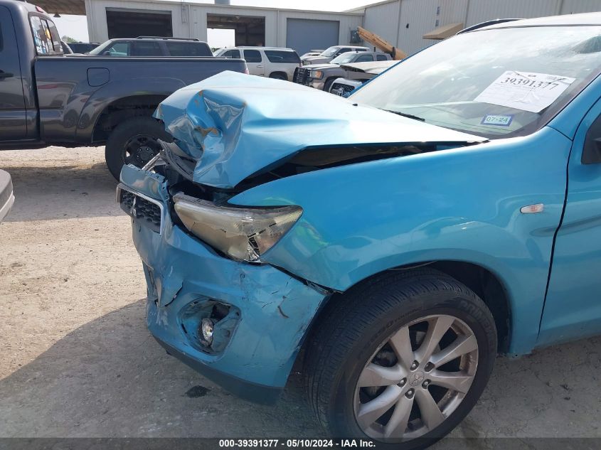 2013 Mitsubishi Outlander Sport Se VIN: 4A4AP4AU4DE007351 Lot: 39391377