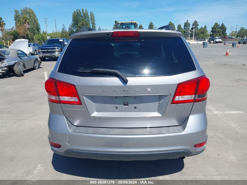 2019 Dodge Journey Se VIN: 3C4PDCBB9KT845728 Lot: 39391379