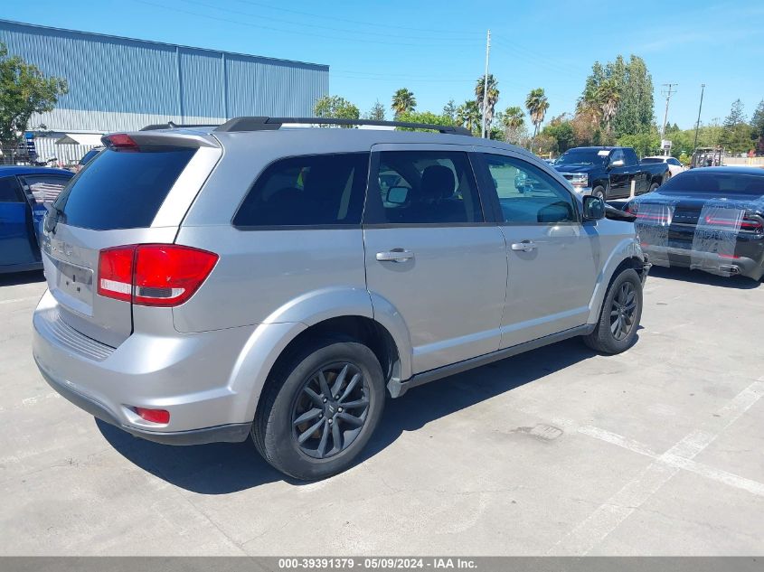 2019 Dodge Journey Se VIN: 3C4PDCBB9KT845728 Lot: 39391379