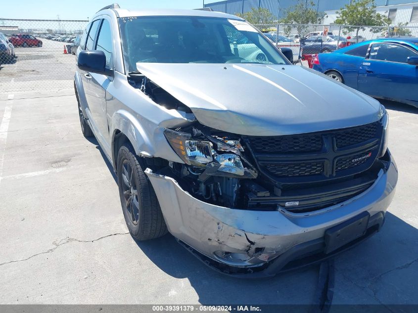 2019 Dodge Journey Se VIN: 3C4PDCBB9KT845728 Lot: 39391379