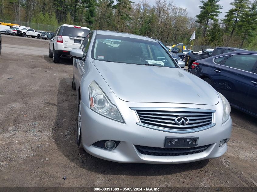 2011 Infiniti G37X VIN: JN1CV6AR0BM356543 Lot: 39391389