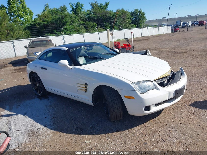 2004 Chrysler Crossfire VIN: 1C3AN69L84X002005 Lot: 39391398