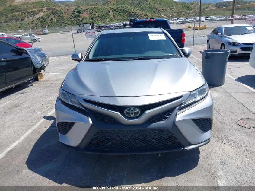 2019 Toyota Camry Se VIN: 4T1B11HKXKU168785 Lot: 39391414