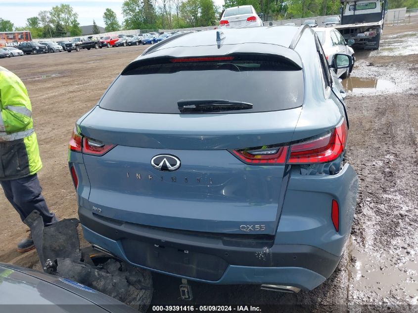 2023 Infiniti Qx55 Sensory Awd VIN: 3PCAJ5LR7PF112007 Lot: 39391416