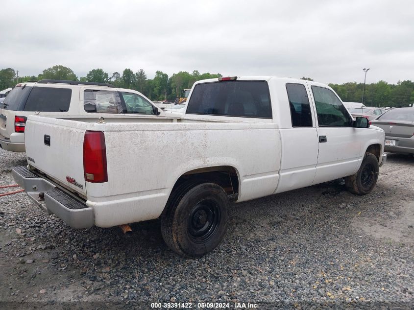 1997 GMC Sierra 1500 Sl Wideside VIN: 1GTEC19W2VE559909 Lot: 39391422