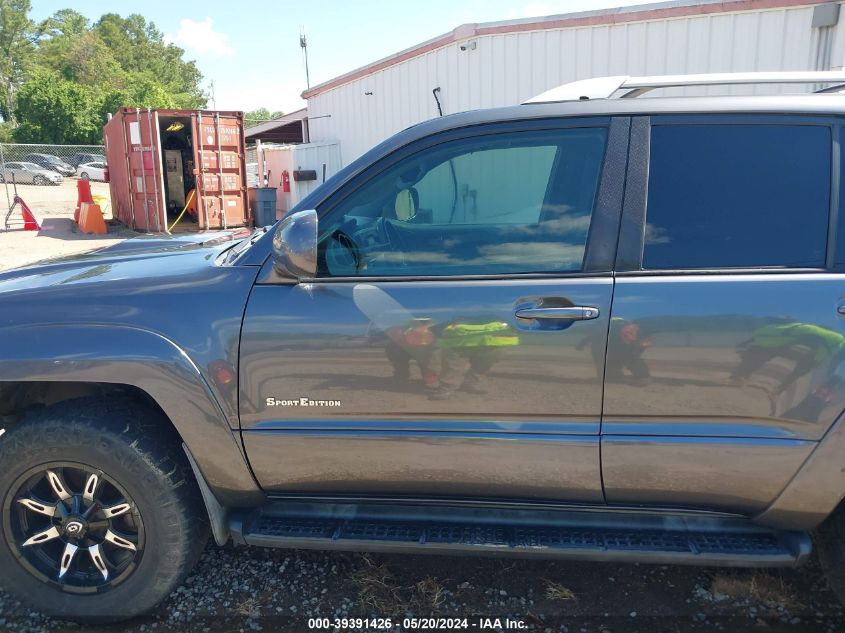 2005 Toyota 4Runner Sr5 Sport V6 VIN: JTEZU14R558035504 Lot: 39391426