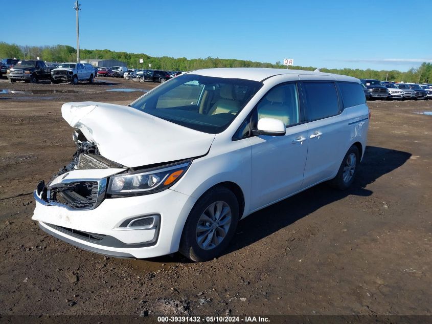 2019 Kia Sedona Lx VIN: KNDMB5C14K6567440 Lot: 39391432