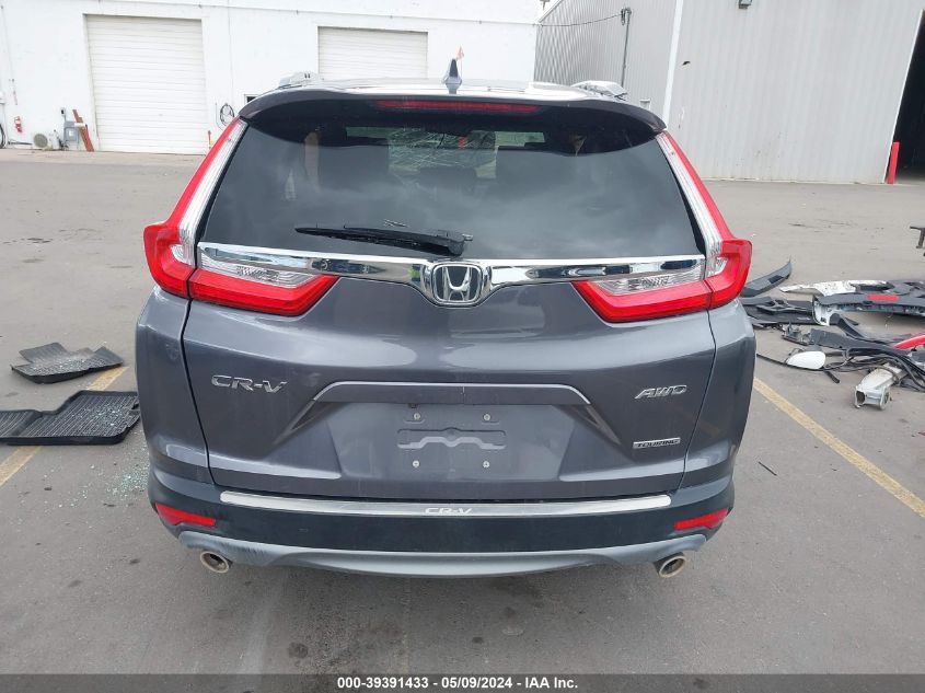 2017 Honda Cr-V Touring VIN: 2HKRW2H98HH645210 Lot: 39391433