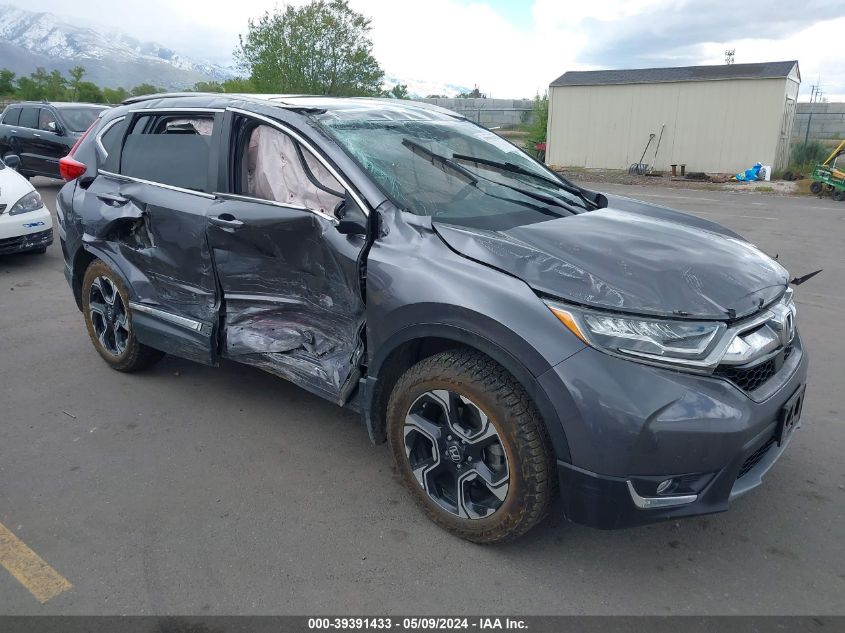 2017 Honda Cr-V Touring VIN: 2HKRW2H98HH645210 Lot: 39391433