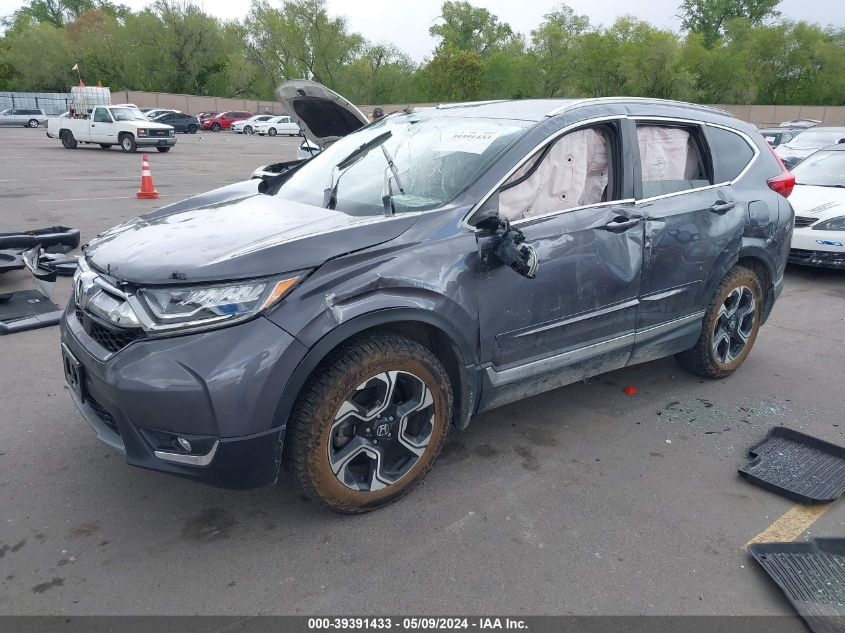 2017 Honda Cr-V Touring VIN: 2HKRW2H98HH645210 Lot: 39391433