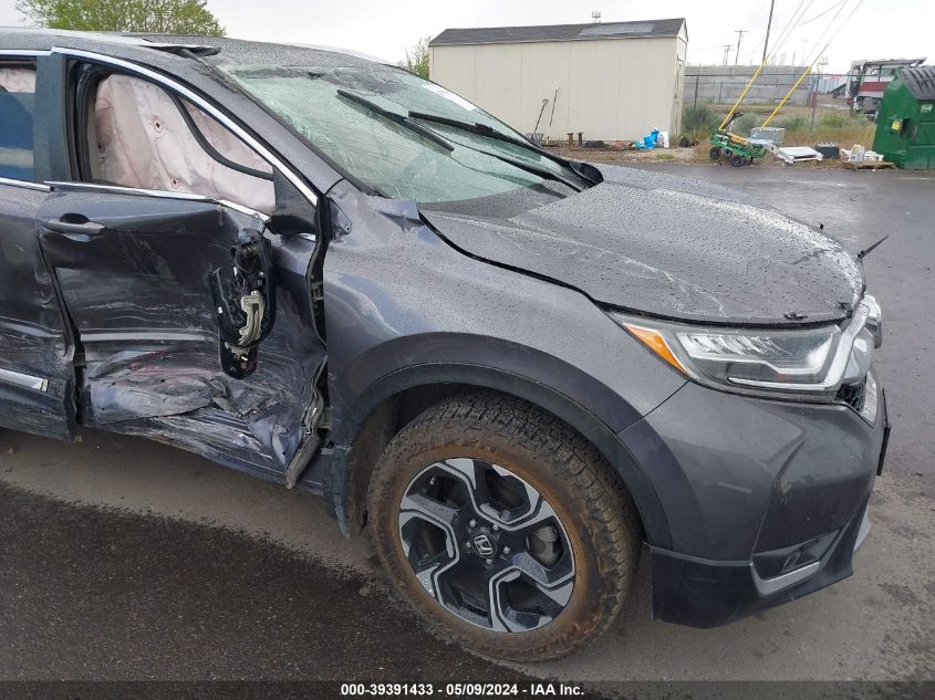 2017 Honda Cr-V Touring VIN: 2HKRW2H98HH645210 Lot: 39391433