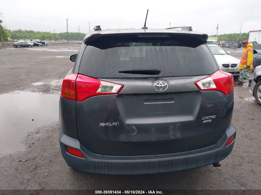 2015 Toyota Rav4 Limited VIN: JTMDFREV7FJ040779 Lot: 39391434