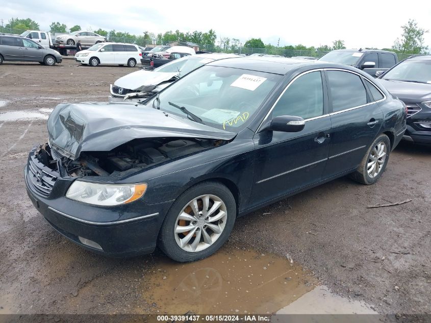 2007 Hyundai Azera VIN: KMHFC46F97A243892 Lot: 39391437