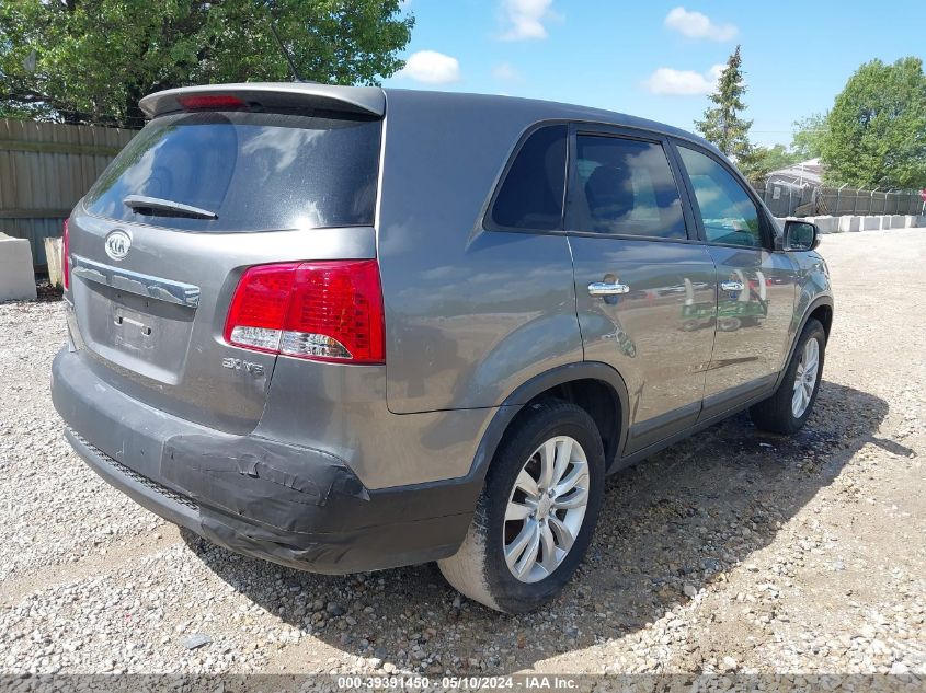 2011 Kia Sorento Ex V6 VIN: 5XYKU4A21BG005905 Lot: 39391450