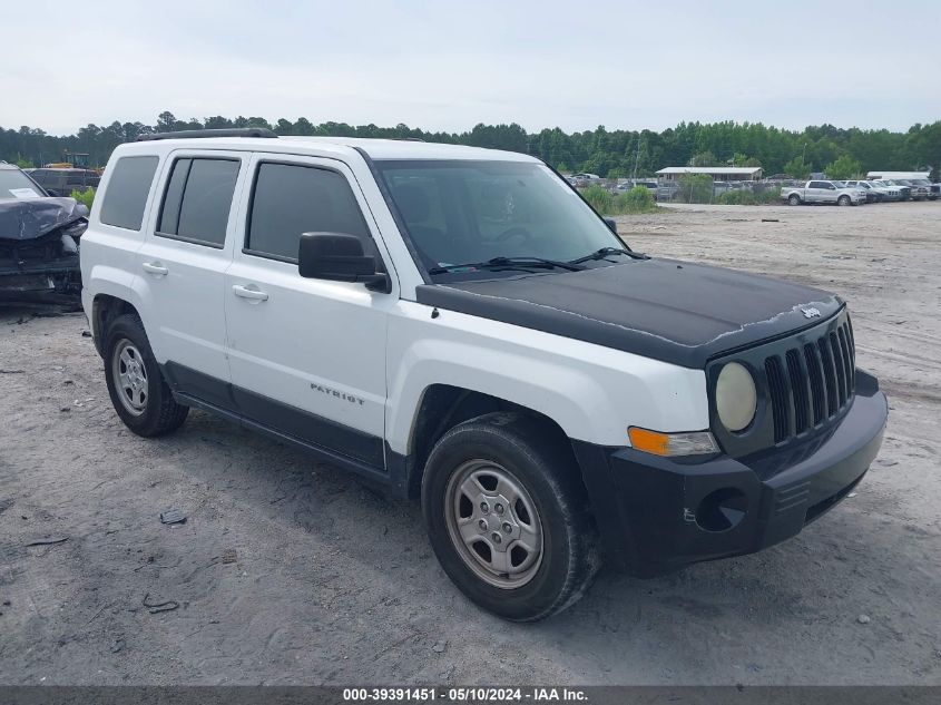 2014 Jeep Patriot Sport VIN: 1C4NJPBAXED699803 Lot: 39391451