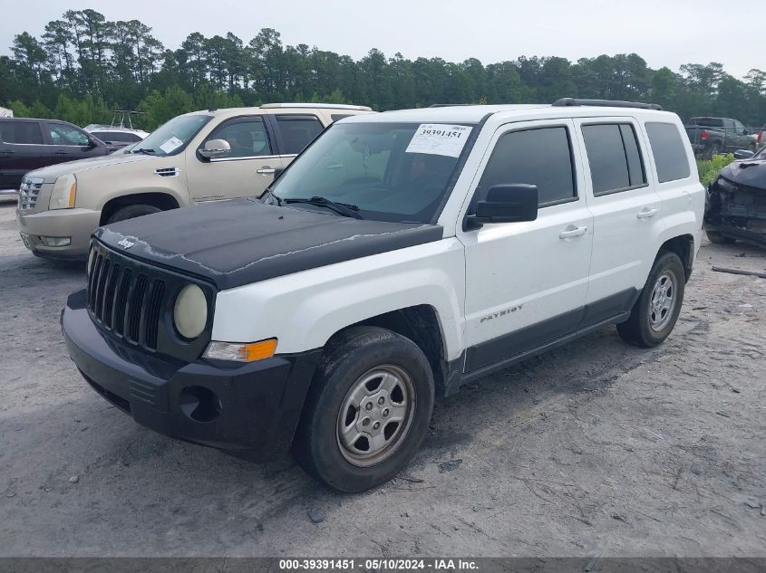 2014 Jeep Patriot Sport VIN: 1C4NJPBAXED699803 Lot: 39391451