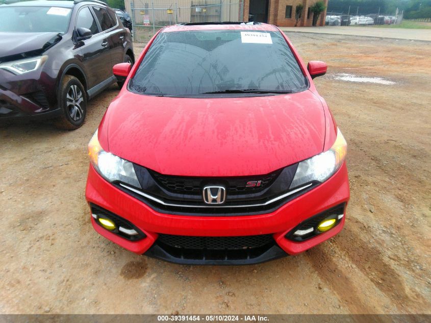 2015 Honda Civic Si VIN: 2HGFG4A5XFH706826 Lot: 39391454