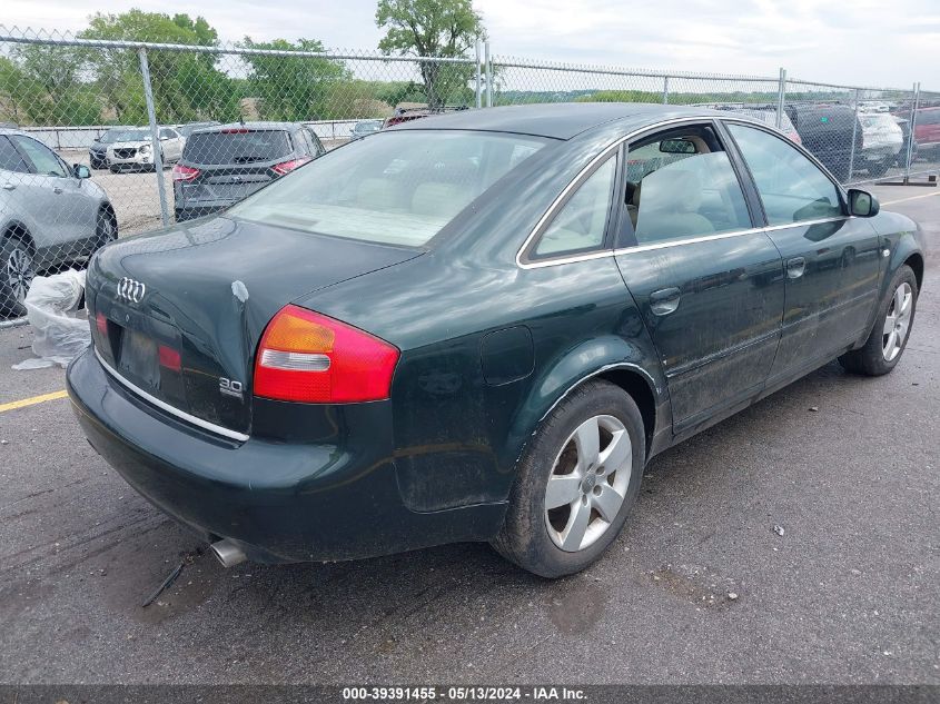 2003 Audi A6 3.0 Quattro VIN: WAULT64B93N051729 Lot: 39391455