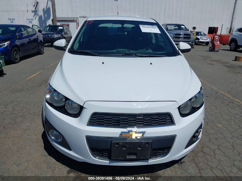 2014 Chevrolet Sonic Ltz Auto VIN: 1G1JE6SB5E4190166 Lot: 39391456