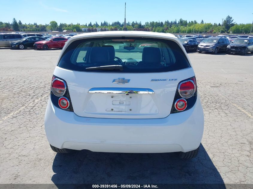 2014 Chevrolet Sonic Ltz Auto VIN: 1G1JE6SB5E4190166 Lot: 39391456