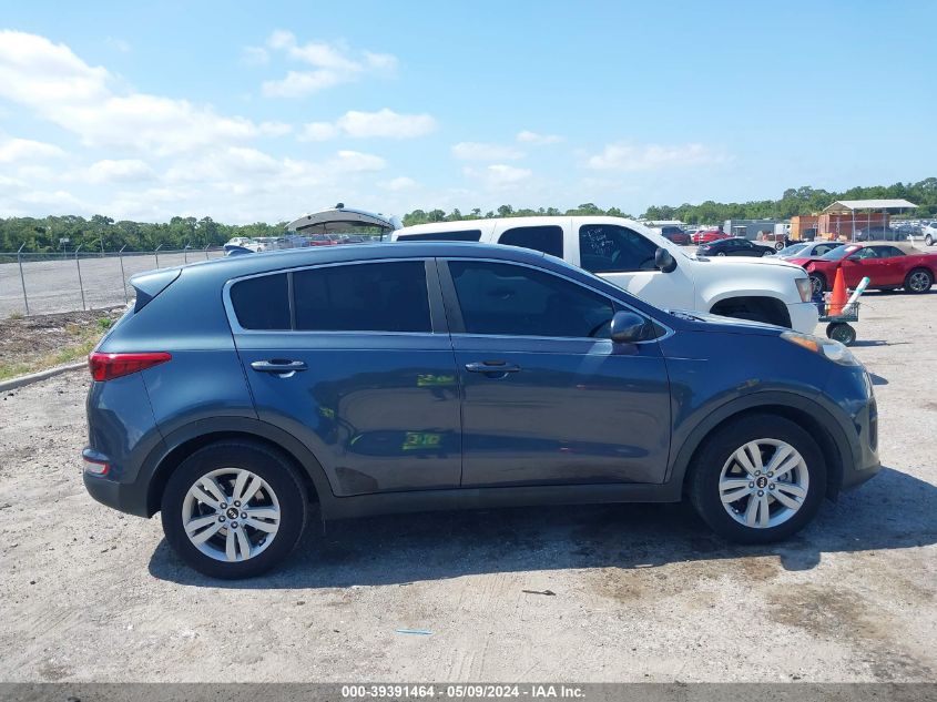 2017 Kia Sportage Lx VIN: KNDPM3AC1H7075581 Lot: 39391464