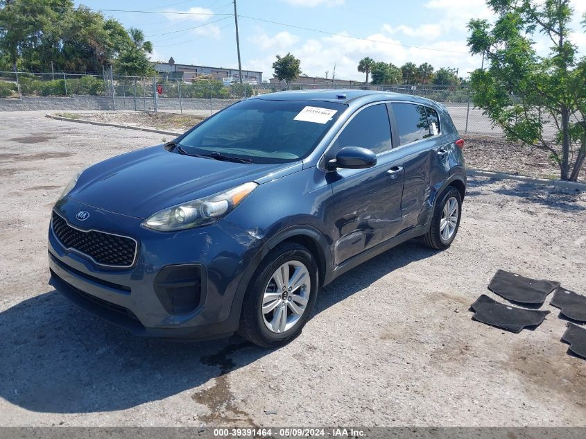 2017 Kia Sportage Lx VIN: KNDPM3AC1H7075581 Lot: 39391464